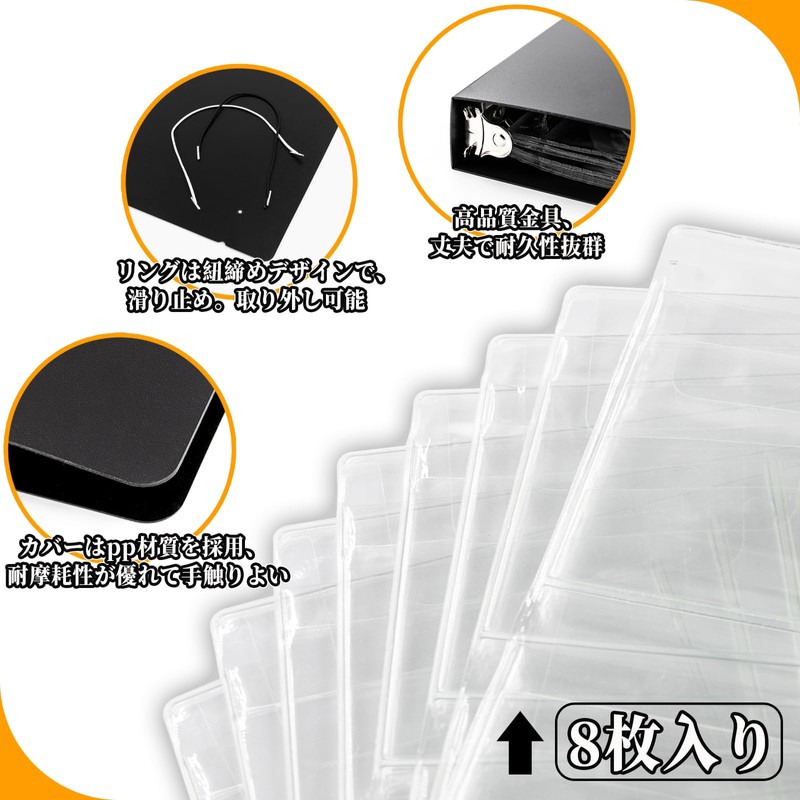 Large Capacity, 2.2 inches (57 mm), Can Badge Storage, Transparent,