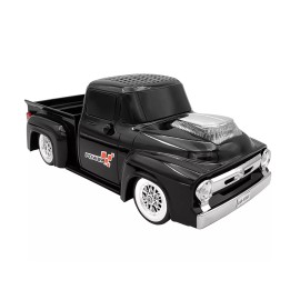 Axess Black Car Truck Portable Speaker Wireless Bluetooth Loud Speaker with FM Radio