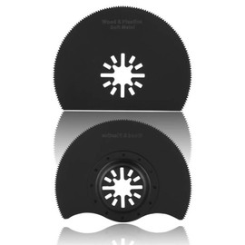 Oscillating Saw Blades, Multitool Saw Blades Kit, 100-Piece Oscillating Saw Blade Set, Multitool Oscillation Tool Accessories for Fein, Worx, Dremel, etc