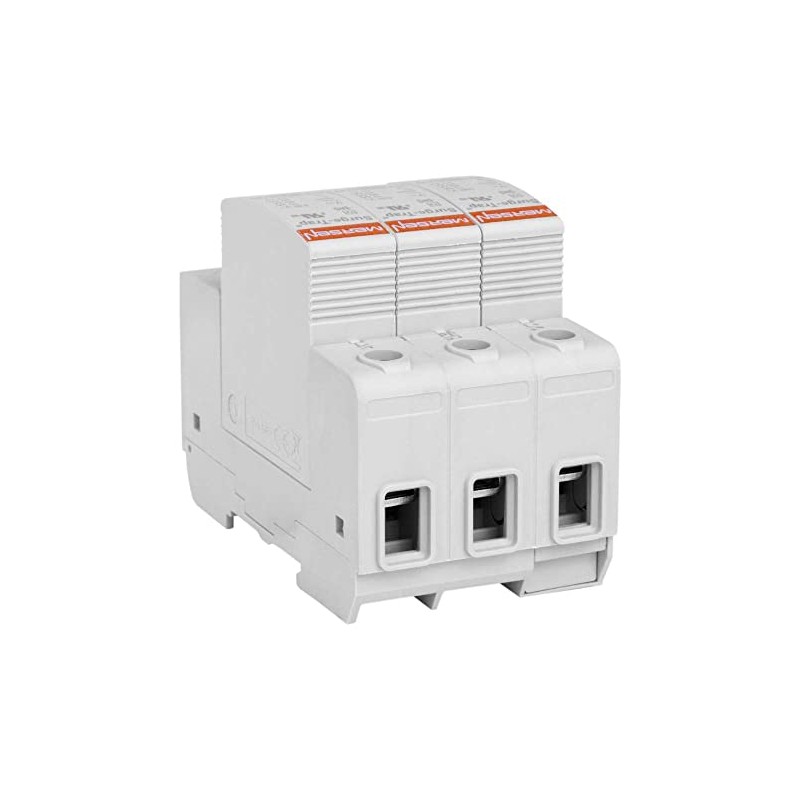 Lightning current arrester DC type T1 T2 4P 12.5kA surge