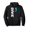 Dive Springboard Diving Board Platform Diving Diver Pullover Hoodie