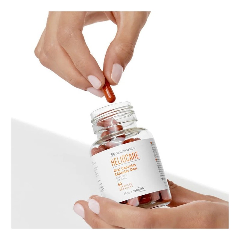 Heliocare Oral Supplement Capsules (60 Capsules). Food Supplement.