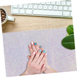 WOONEKY Manicure Table Mat Nail Art Decals Folding for Salon Nail Art Practice