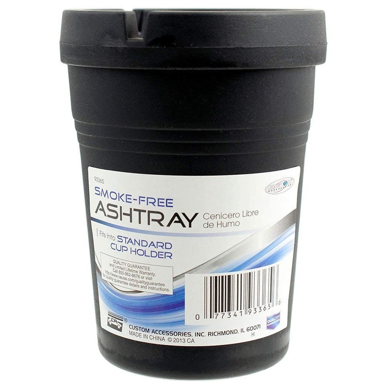 Custom Accessories 93365D Black Smokeless Ashtray (2)