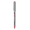 Uni-Ball Vision Stick Rollerball Pens, Fine Point, Red Ink, 6