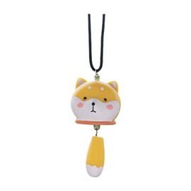 Shiba Inu Car Hanging Ornament, Cute Shiba Inu Charm, Swinging Funny Decoration Pendant, Car Rear View Mirror Charm, Car Rearview Mirror Interior Decoration Accessories (Dog)