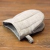 fog linen work Oven Mitt