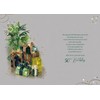 Cherry Orchard Son 50th Birthday LARGE Card Artistic Botanical Design