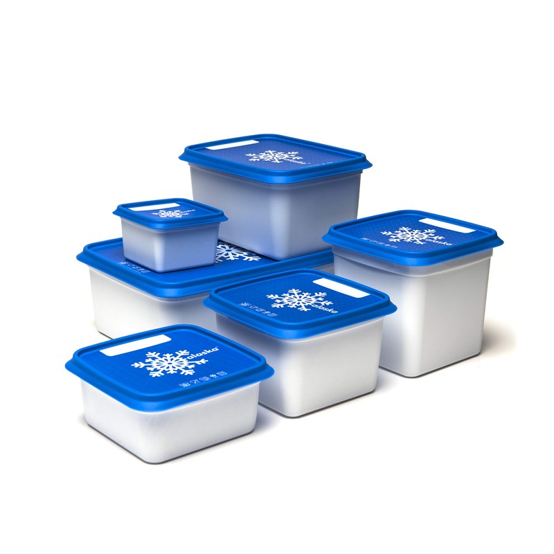 Amuse Alaska Professional Quality Square Freezer Box Set
