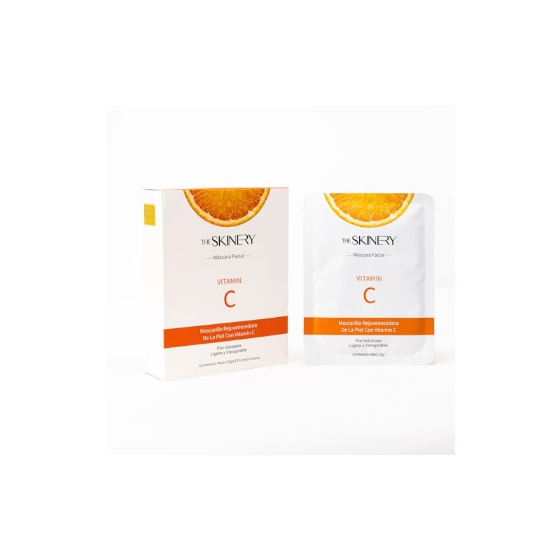 Mascarilla de Vitamina C con 20 sobres
