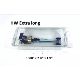 10 - Extra long Hot Wheels Plastic Car Cases NEW clamshells display 1/64 diecast