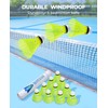 HIRALIY Badminton Birdies,Nylon Badminton Shuttlecocks with Stability Durability for Baseball