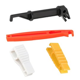JUGUTA 4 pieces fuse puller, 4 sizes car fuse puller tool made of plastic car fuse puller for replacing fuses in car, motorcycle, truck