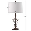 Safavieh Lighting Collection Birdsong Oil-Rubbed Bronze 28-inch Bedroom Living Room