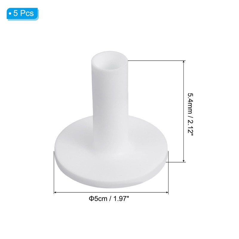 PATIKIL 5 Pack 2.1" Rubber Golf Tees Tall Practice Training