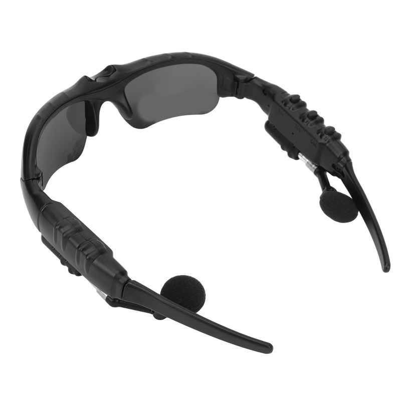 Bluetooth Sunglasses Black Polarizer Open Speaker System Portable Smart Music