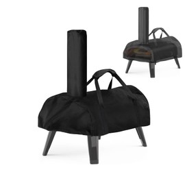 Hengme Pizza Oven Cover for Big Horn and for Aidpiza 12'' Wood Pellet Pizza Oven,Heavy Duty Outdoor Gas Pizza Grill Cover Accessories Waterproof Portable Carry Big Horn Pizza Ovens Cover