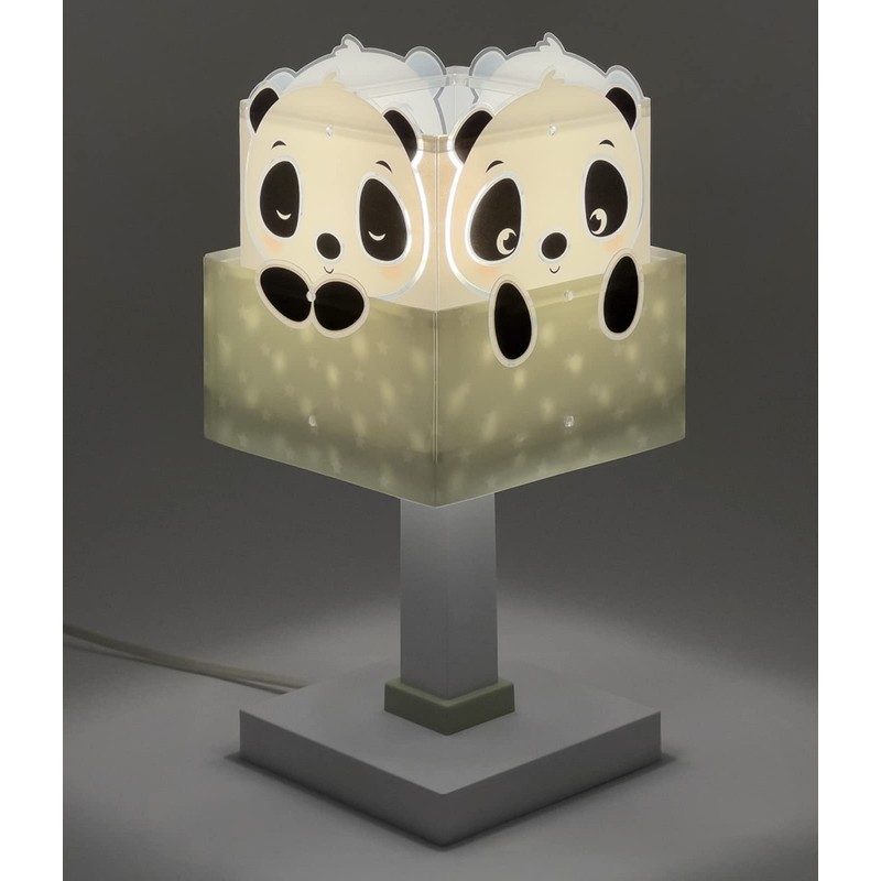 Dalber 63161H E14 Children's Table Lamp Bedside Lamp Panda Animals