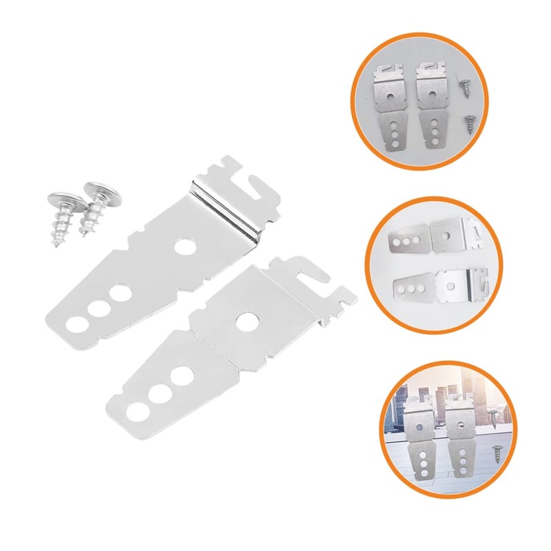 TEHAUX 5sets Universal Dishwasher Mounting Clips Kit Dishwasher Bracket z
