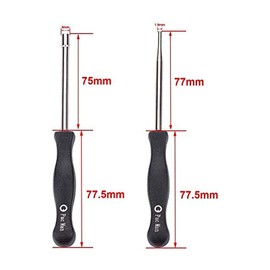 Biuhpa 12Pcs Carburettor Adjustment Tool Set for 2 Stroke Engine Splined/Pac Man/Double D for 2-Cycle Engine for Poulan Husqvarna STHIL Echo Trimmer Chainsaw with Carburetor Cleaning Brush