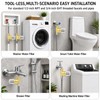 ZHYUUAX YH01 Reusable Washing Machine Water Filter, 40 Micron Brass