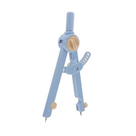 ABOOFAN 1 Set Professional Metal Compass for Students Multi Functional Math Tools with Ruler Accurate Scales for Drawing Circles Measuring Angles Versatile Supplies