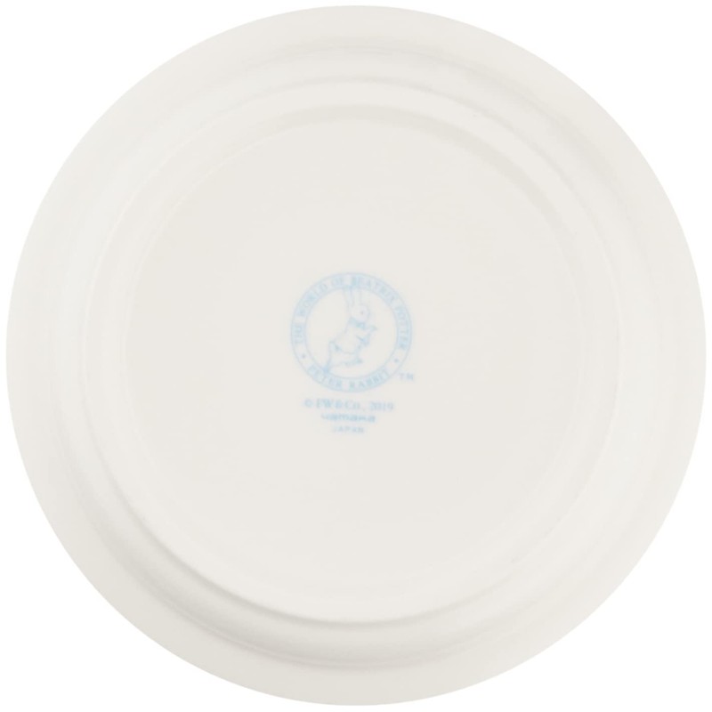 Yamakasyoten PR490-342 Peter Rabbit "Wreath" Plate, 5.5 inches (14 cm)