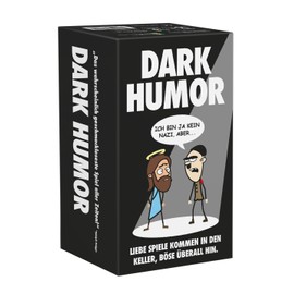 Wer lacht, verliert! Dark Humour Card Game Beyond Good and Evil for Fans of Black Humour, Sarcasm, Taboo Break and Irony. Jesus Meets Hitler!