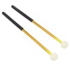 2 Pcs Timpani Mallet Soft Wool Felt Head Anti Slip