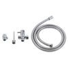 G1/2 Household Shower Converter Hose Stainless Steel Enema Attachment Hose