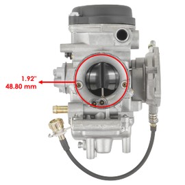 Caltric Carburetor Compatible with Yamaha Grizzly 350 2X4 4X4 2007 2008 2009 2010 2011-2014 Carb