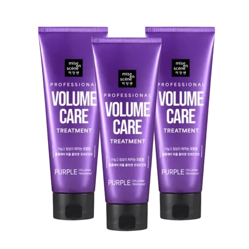 미쟝센 Mise en Scène Purple Collagen Treatment 180ml x3/ Hair