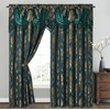 GOHD Luxe Love. Jacquard Window Curtain Panel Drape with Attached