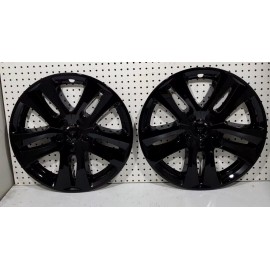CCI (2) 18" Gloss Black Wheel Liners / Wheel Skins Fit 18-19 Ford Explorer Imp441Blk