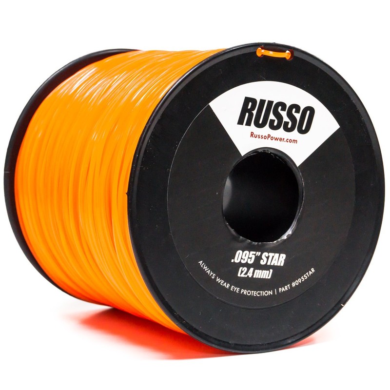 6 Pack 095 Star 5lb Commercial String Trimmer Line