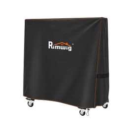 Table Tennis Table Cover, Waterproof, Cover Table Tennis Table, Windproof for Outdoor and Indoor, Tear-Resistant, UV-Resistant Table Tennis Protective Cover (165 x 36/71 x 185 cm)