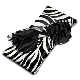 Miwasion Classic Polarized Square Sunglasses for Trendy Cute Women with UV Protection,Classic Sunglasses for Woman, Men and Girls(Black-Zebra)