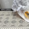 YOKIOU Table Runner Cotton 95% Woven Macrame Table Runner with
