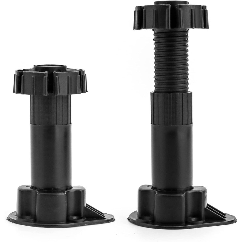 SHIERYUE 4 Pack Adjustable Furniture Feet,Adjustable Cabinet Legs for Kitchen