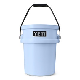 YETI Loadout 5-Gallon Bucket, Impact Resistant Fishing/Utility Bucket, Big Wave Blue