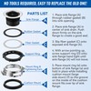 Saillong Garbage Disposal Sink Flange Kit with Garbage Disposal Stopper