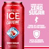 Sparkling Ice Caffeine Cherry Vanilla Sparkling Water with Caffeine, Zero