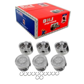 DNJ P952.20 Oversize Piston Set for 1998-2005 Lexus, Toyota GS300, IS300, SC300 3.0L L6 24V DOHC 2997cc
