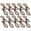 Sanko Plastic Shoe Holder Shoe Keeper 10 Pcs Brown