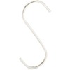 Juvale S-Shaped Hooks for Hanging - 3.9-Inch 50-Pack, Black Stainless