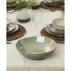 Oneida 897206 Organic Shades 2-Piece Serving Set, Green