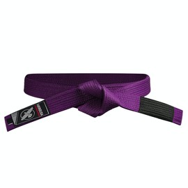 Hayabusa 2.0 Adult BJJ Belt - Premium Quality, IBJJF Compliant, Reinforced Double Stitching - Purple, A1