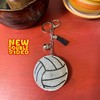 Popfizzy Bling Volleyball Keychain for Women and Girls, Purse Charm,...