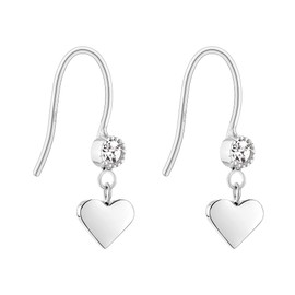Tamaris Earring TJ-0162, Stainless Steel, Cubic Zirconia