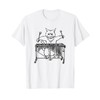 Cat Playing Vibraphone T Shirt Jazz Marimba Men Women Kids